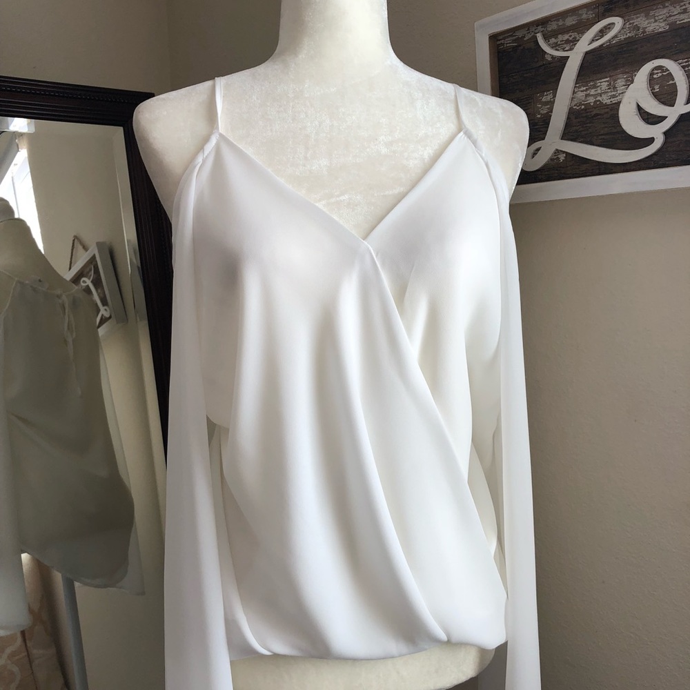 Clearance 🎉Naked Zebra White Off The shoulder - Picture 3 of 8